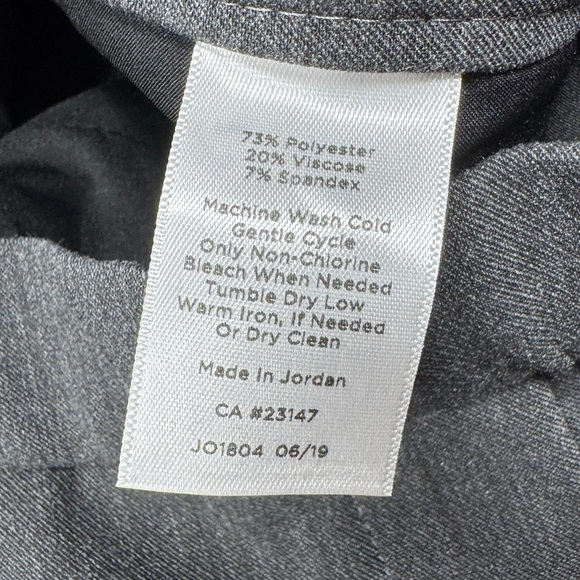 NWT Talbots Women’s Cambridge Grey Pull On Office Academia Pants Size 8 Petite - Picture 16 of 16